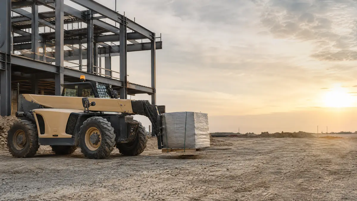 Telehandlers jobsite access in Dallas
